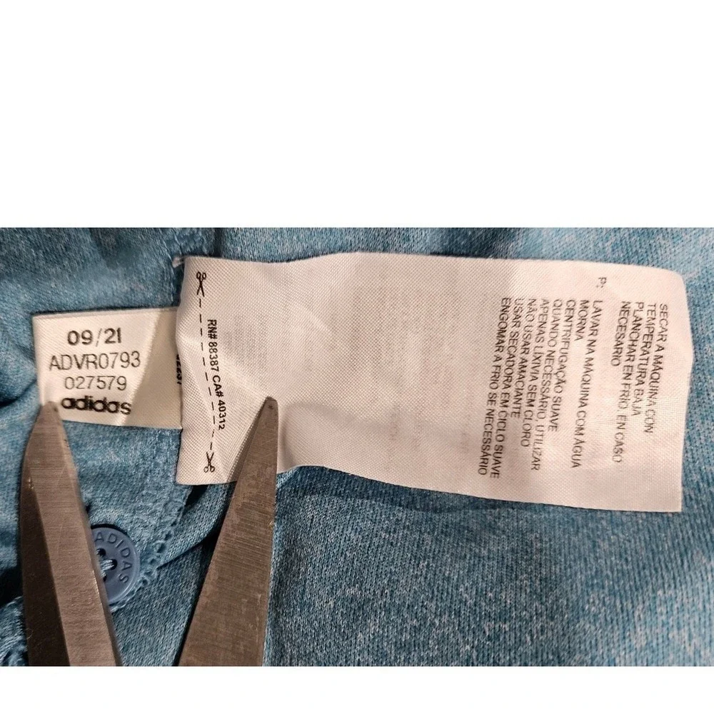 Adidas Golf Polo‎ Blue Striped Size 2XL EUC